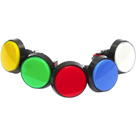 60Mm Illuminated Arcade Button