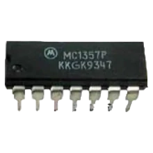 MC1357 - Circuito Integrado de Amplificador de Áudio de Baixa Potência