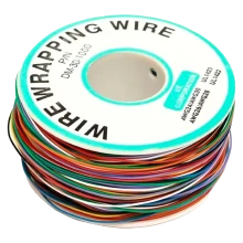 Fio Wire Wrap 30Awg Rolo 250 Metros - 8 Cores