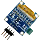 Display OLED 0.96 Azul e Amarelo com Interface I2C