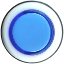 Blue Acrylic Raspberry Arcade Button