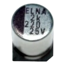 220uF 25V SMD Electrolytic Capacitor