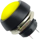 Botão Push Button 12mm à Prova DÁgua - Amarelo