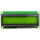 16x2 LCD Display with Green Backlight and I2C Interface