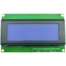 Pantalla LCD 20x4 con retroiluminación azul y soldadura I2C