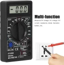 DT830D Digital Multimeter with Display and Probe Tip