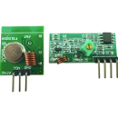 Módulos RF 433 MHz: Transmisor y Receptor