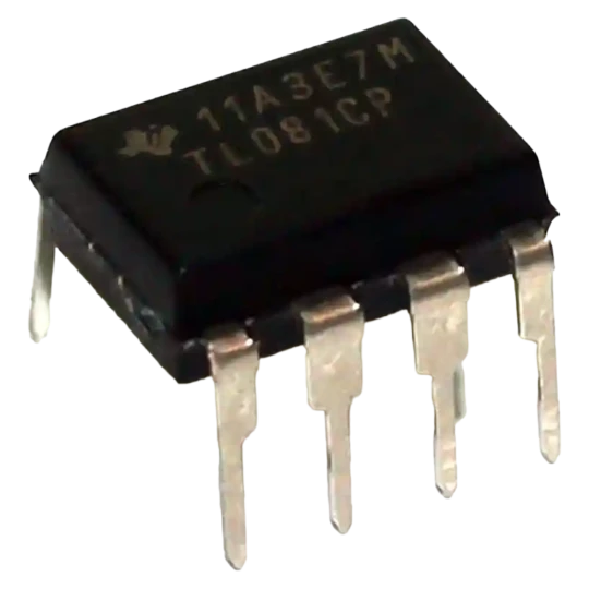 TL081 - Circuito Integrado Amplificador Operacional de Baixo Ruído