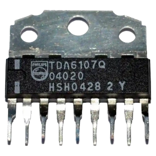C.I. TDA6107Q - Circuito Integrado de Amplificador de Áudio de Alta Qualidade