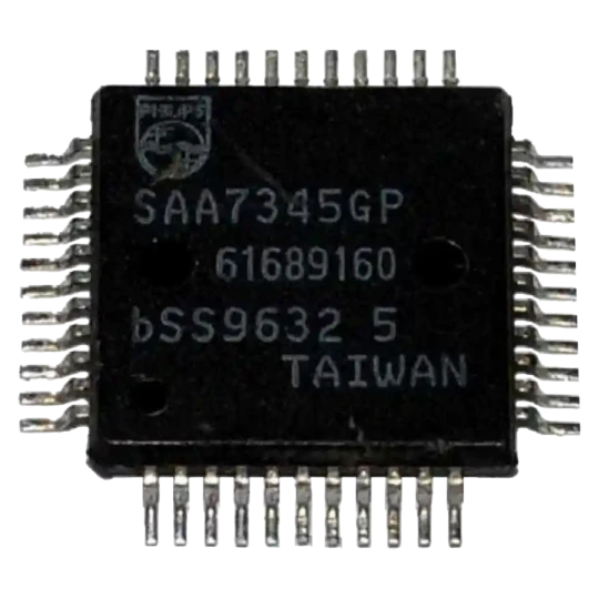 C.I. SAA7345GP SMD - Circuito Integrado de Áudio de Alta Performance