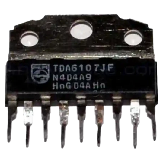 C.I. TDA6107 JF - Circuito Integrado de Amplificador de Áudio de Alta Qualidade