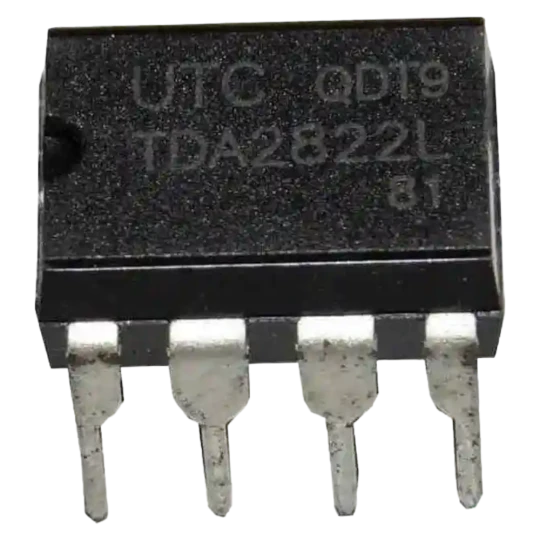 C.I. TDA2822 8P - Circuito Integrado de Áudio de 8 Pinos