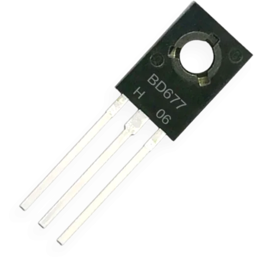 Transistor BD677 - Transistor de Potência NPN de Alta Tensão