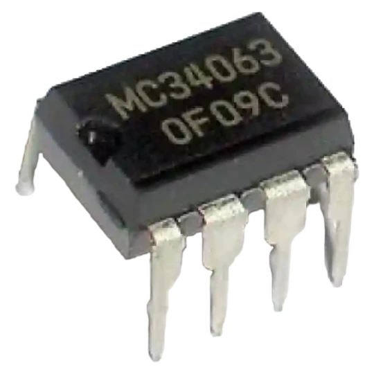 MC34063 - Circuito Integrado de Regulador de Tensão Step-Up/Step-Down