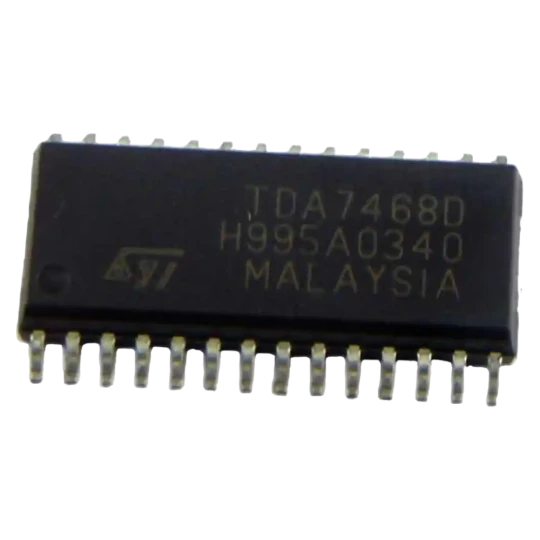 C.I. TDA7468 SMD - Circuito Integrado de Áudio de Alta Qualidade