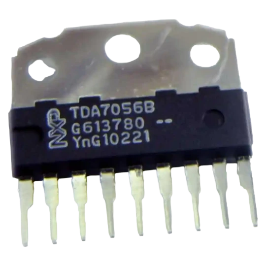 C.I. TDA7056 - Circuito Integrado de Amplificador de Áudio de Baixa Potência
