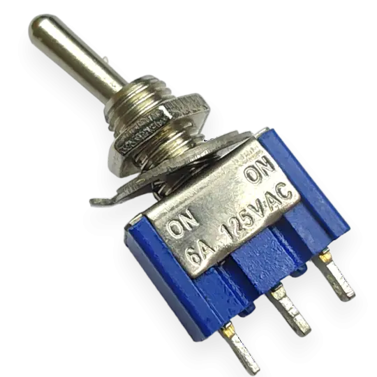 Interruptor HH 3 Terminales 250V 6A On/Off/On