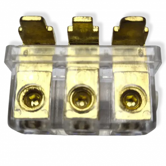 Conector de 3 Terminais para Amplificador Roadstar - Banda