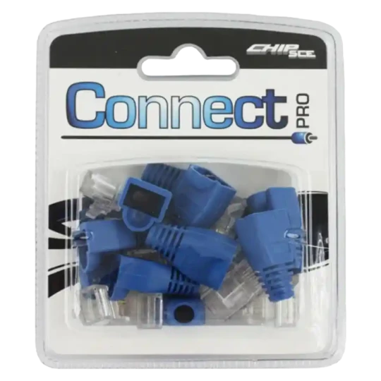 Conector de Capa para Cable de Red RJ45 8 Vías Factor 05 - Kit con 10 unidades