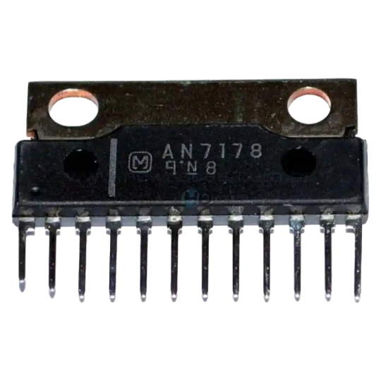 Circuito Integrado AN7178 - Amplificador de Áudio de Alta Potência