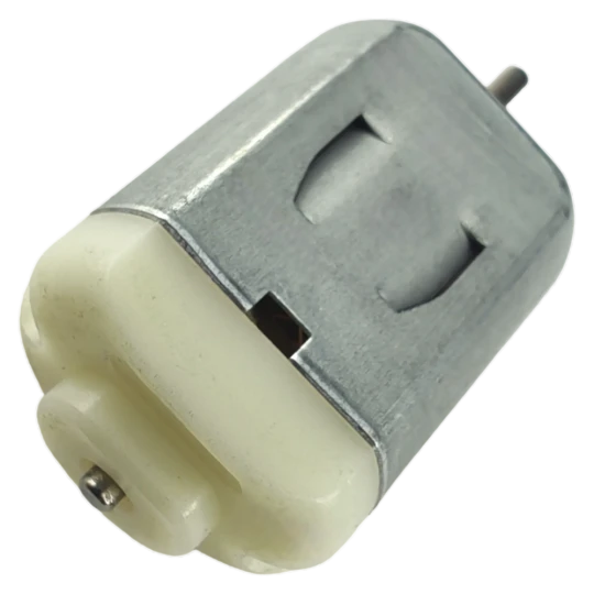 White Cover DC Motor 3-6V