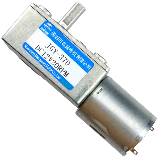 12V 20 RPM Reversible Metal Reduction DC Motor JGY370